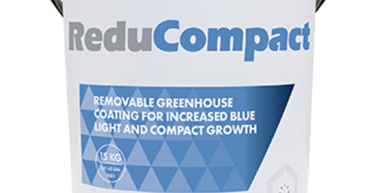 ReduCompact is a removable greenhouse coating for increased blue light ...